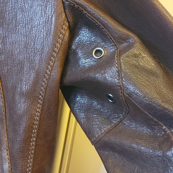 Andrew Marc Leather Jacket - Picture 6 of 11